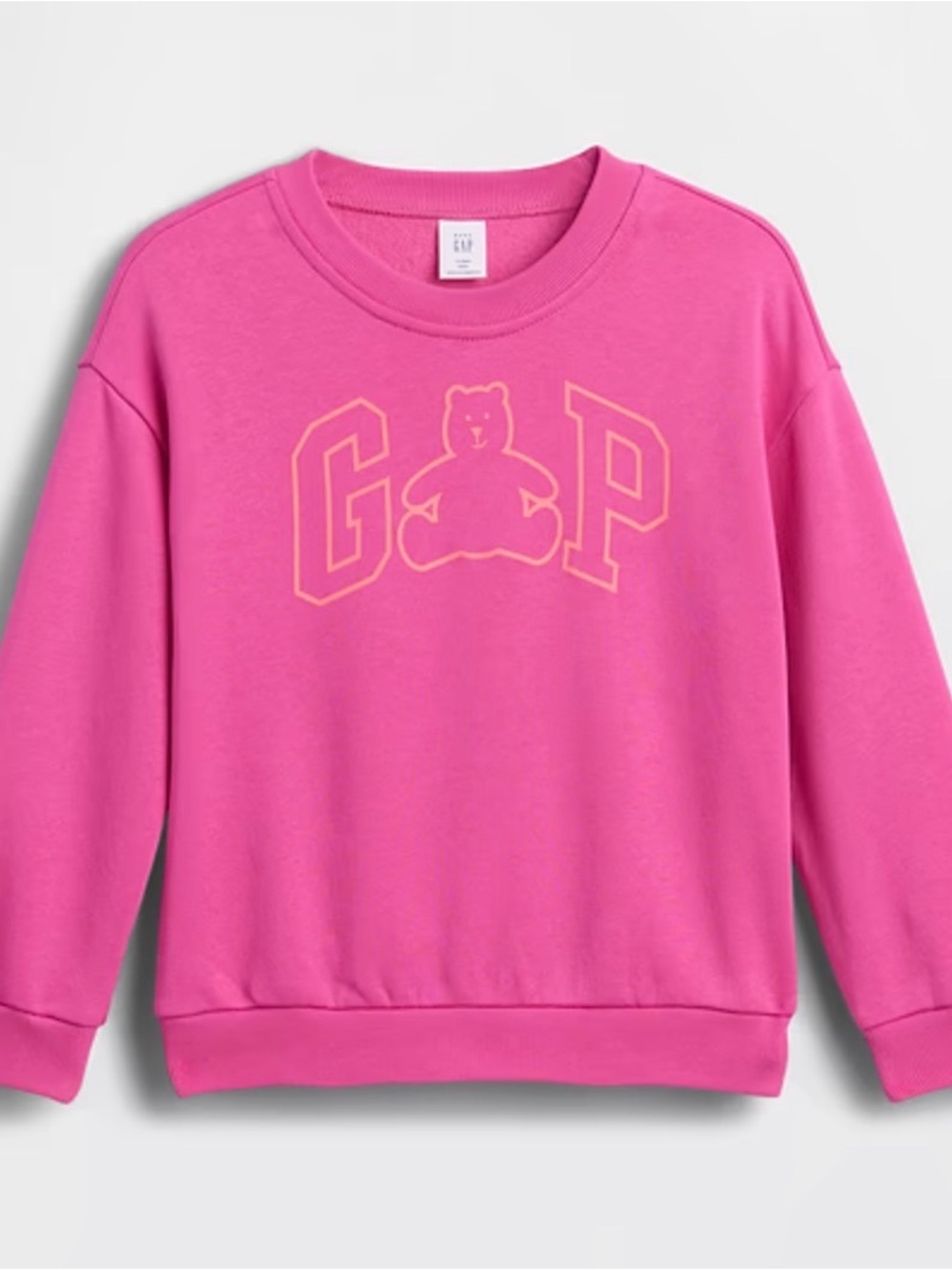 babyGap Relaxed Brannan Bear Logo Sweatshirt size 5 NWT